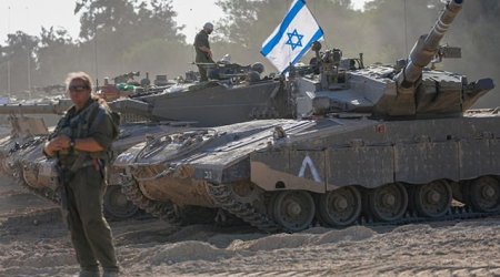 İsrail Livandakı &ldquo;Hizbullah&rdquo; hədəflərini vurdu - VİDEO