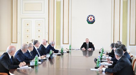Prezident Bakının su təchizatı ilə bağlı müşavirə keçirdi - FOTO/VİDEO