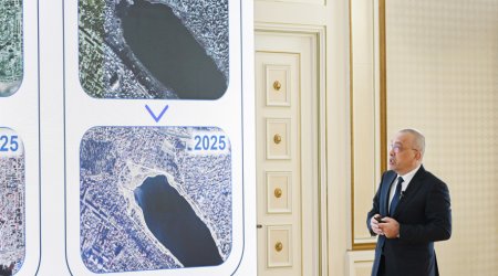 Zaur Mikayılov: "Bir neçə göl qurudularaq ərazisi zəbt edilib&rdquo;