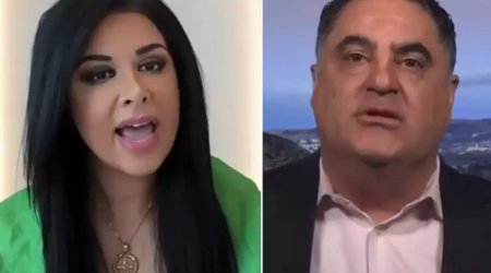 İranlı müxalif canlı yayımda türk əsilli jurnalisti təhdid etdi - VİDEO