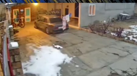 Şamaxıdakı zəlzələ belə görüntüləndi - ANBAAN VİDEO