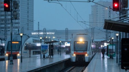 Sabah qatarlar qeyri-iş gününün cədvəlinə uyğun hərəkət edəcək - ADY