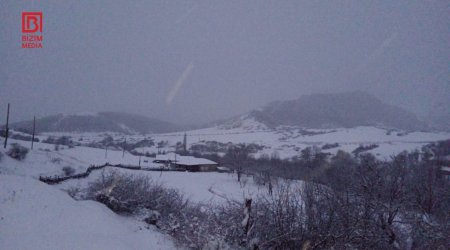 Şimal bölgəsində ən çox qar bu əraziyə yağıb – FOTO