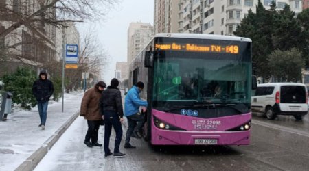 İctimai nəqliyyatla bağlı RƏSMİ XƏBƏR