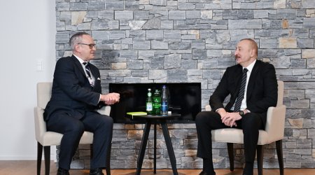 İlham Əliyev Adrian Makdonaldla görüşdü &ndash; FOTO/VİDEO