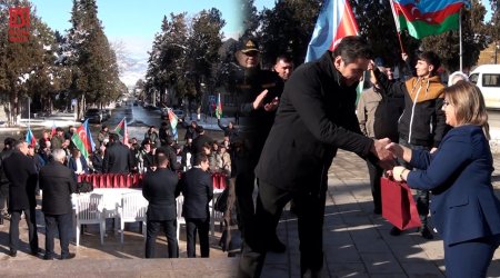 Xankəndidə TARİXİ GÜN &ndash; Onlar doğma yurdlarına qovuşdu &ndash; VİDEO