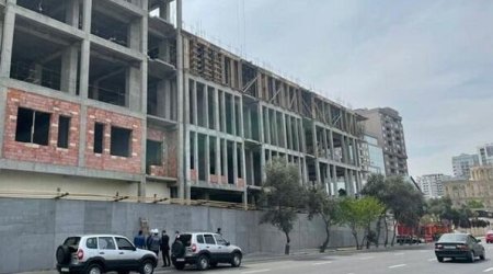 Binadan başına yük düşdü, öldü