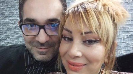 Həyat yoldaşının ad gününü belə təbrik etdi - FOTO