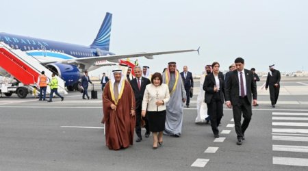 Sahibə Qafarova Bəhreyn Krallığında - FOTO