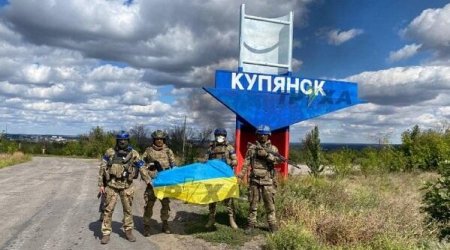 Kupyansk tamamilə azad olunub, ruslar məhv edilir