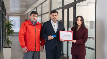 Gəncədə &ldquo;BakuBus&rdquo;ın 10 milyonuncu sərnişini o oldu &ndash; VİDEO