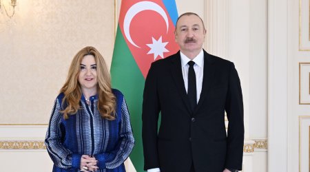 Yunanıstanın yeni səfiri İlham Əliyevin qəbulunda &ndash; FOTO/VİDEO