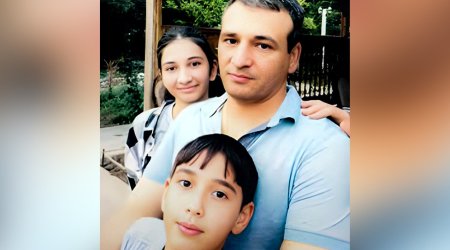 Polad Həşimovun övladları ilə SON FOTOSU