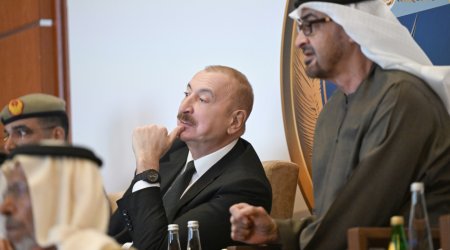 Prezident Əbu-Dabidə &ldquo;Sülh Qalxanı - 2026&rdquo; təlimini izlədi &ndash; FOTO/VİDEO