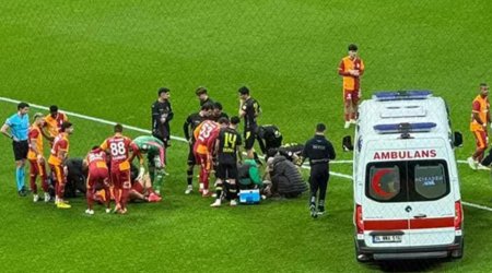 &ldquo;Qalatasaray&rdquo; oyununda qorxulu anlar: 2 oyunçu huşunu itirdi &ndash; VİDEO