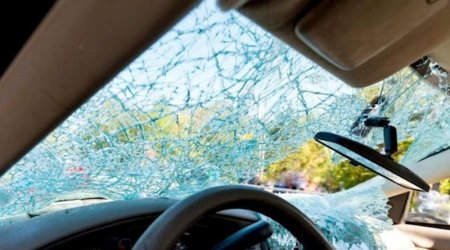 Sumqayıtda avtomobil hasara çırpıldı - Xəsarət alanlar var