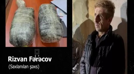 Bakıda narkotacir tutuldu - VİDEO