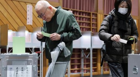 Yaponiyada parlament seçkiləri keçirilir