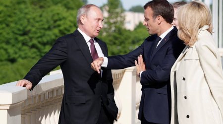 Makron gizlicə Ukraynanı Putinə satır, Avropa isə &ldquo;rus ayısını&rdquo; bəsləyir