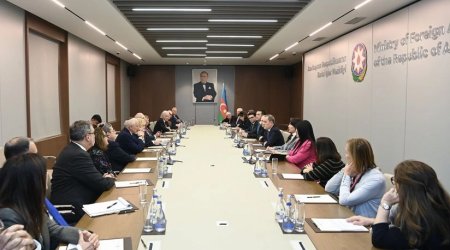 Azərbaycan və ABŞ-də fəaliyyət göstərən yəhudi təşkilatlarının əməkdaşlığı müzakirə olundu - FOTO