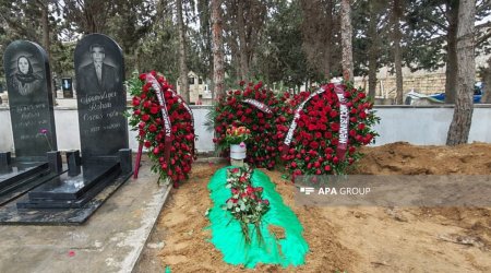 Fəzail Ağamalı dəfn edildi