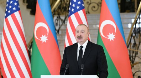 İlham Əliyev: &ldquo;Tramp marşrutu regionda sülhü gücləndirəcək&rdquo; - VİDEO
