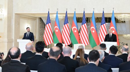 ABŞ-ın Vitse-prezidenti: “Əminəm ki, sülh sazişinin reallaşması gələcəkdə əmin-amanlıq yaradacaq” - VİDEO