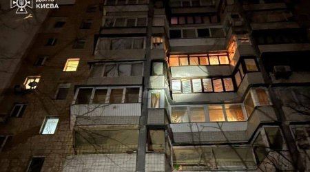 Rusiya ordusu Kiyevə zərbə endirdi: Yaralananlar var - VİDEO