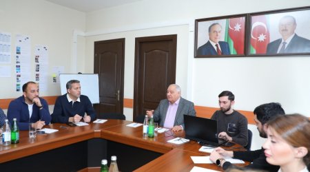 Teleradio Akademiyasında &ldquo;Ekran-efirdə ədəbi tələffüz və publisistik üslub&rdquo; mövzusunda təlim KEÇİRİLDİ - FOTO