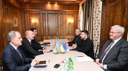 İlham Əliyev və Zelenskinin müzakirə etdiyi məsələlər AÇIQLANDI - FOTO
