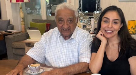 Leyla Əliyevadan babasına AD GÜNÜ təbriki