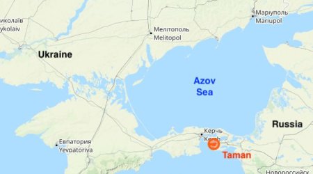 Rusiyanın strateji limanı bombalandı