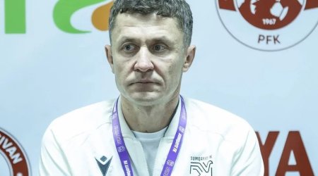 Saşa İliç: "Araz-Naxçıvan"la oyunda bəxtsizliklə üzləşdik"