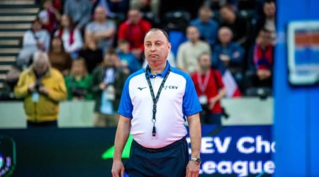 Azərbaycanın voleybol hakimi Çempionlar Liqasına təyinat aldı