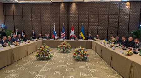 Cenevrədə Ukrayna üzrə danışıqlar başladı