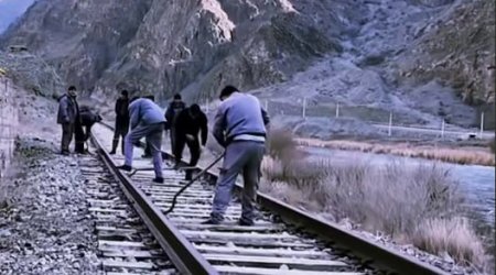 Naxçıvanın dəmir yolları yenidən qurulur &ndash; VİDEO