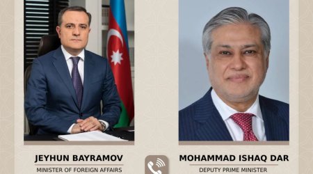 Ceyhun Bayramov pakistanlı həmkarı ilə regional təhlükəsizliyi MÜZAKİRƏ ETDİ - YENİLƏNİB