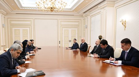 İlham Əliyev iranlı naziri qəbul etdi &ndash; FOTO/VİDEO