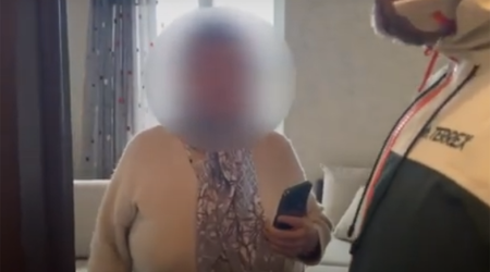 FHN 77 yaşlı qadını belə xilas etdi &ndash; VİDEO