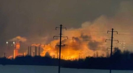 Ukrayna Rusiyanın kimya zavoduna zərbə endirdi: Ölənlər var&ndash; FOTO/VİDEO