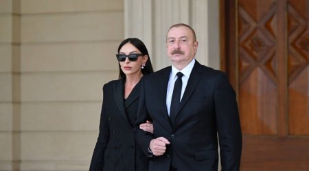 Prezident və birinci xanım Xocavənddə sakinlərlə GÖRÜŞDÜ