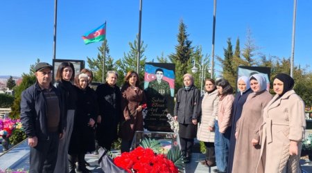 Şəkidə şəhid Elnur İsmayılovun xatirəsi anıldı - FOTO