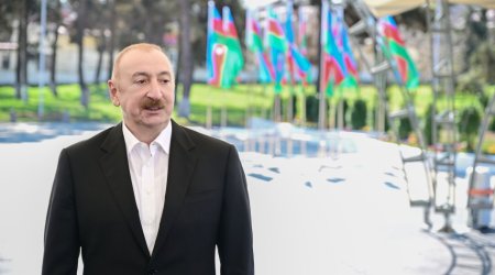 İlham Əliyev: &ldquo;İki ildən çoxdur ki, Azərbaycan dövlətinin suveren ərazisinə biz nəzarət edirik&rdquo; - VİDEO