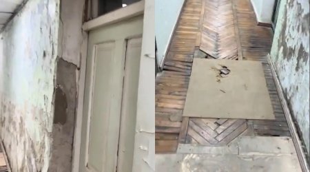 Bakıda bərbad vəziyyətdə olan xəstəxana ilə bağlı RƏSMİ AÇIQLAMA - VİDEO