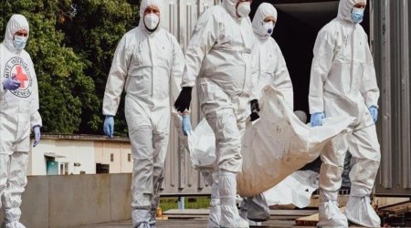 Rusiya daha 1000 hərbçinin meyitini Ukraynaya təhvil VERDİ