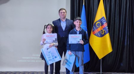 "BİR ŞƏHİDİN KİTABI" müsabiqəsinin qalibləri mükafatlandırıldı - FOTO