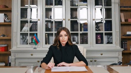 Mehriban Əliyeva Xocalı Soyqırımı Memorialından görüntülər paylaşıb - VİDEO