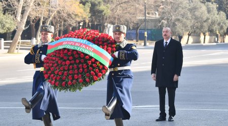 Prezidentin sosial şəbəkə hesablarında Xocalı Soyqırımı Memorialının açılışından VİDEO paylaşıldı