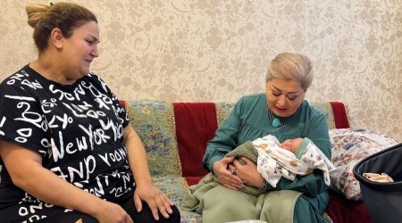 Xocalı faciəsinin sağ qalan şahidi ana oldu &ndash; VİDEO