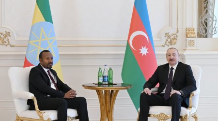 Efiopiyanın baş nazirindən Prezidentə: &ldquo;Dostlarınız Sizinlə qürur duyur və Sizdən bir çox şeyləri öyrənirlər&rdquo;